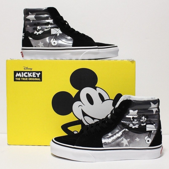 Vans Shoes Vans X Disney Sk8hi Mickey Mouse Plane Crazy 9th Anniversary Mens 75 Poshmark